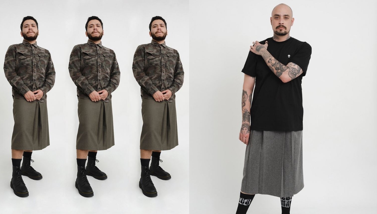 Baron crea faldas para hombres con diferentes estilos y cuerpos