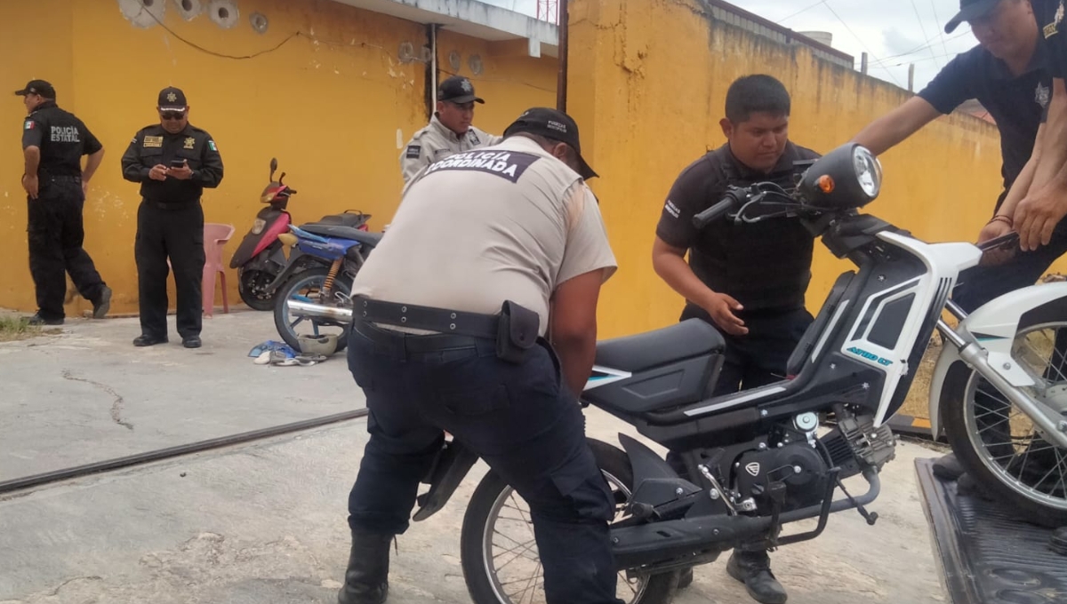 Detienen al 'Chuy' por robar una moto en un domicilio de Izamal