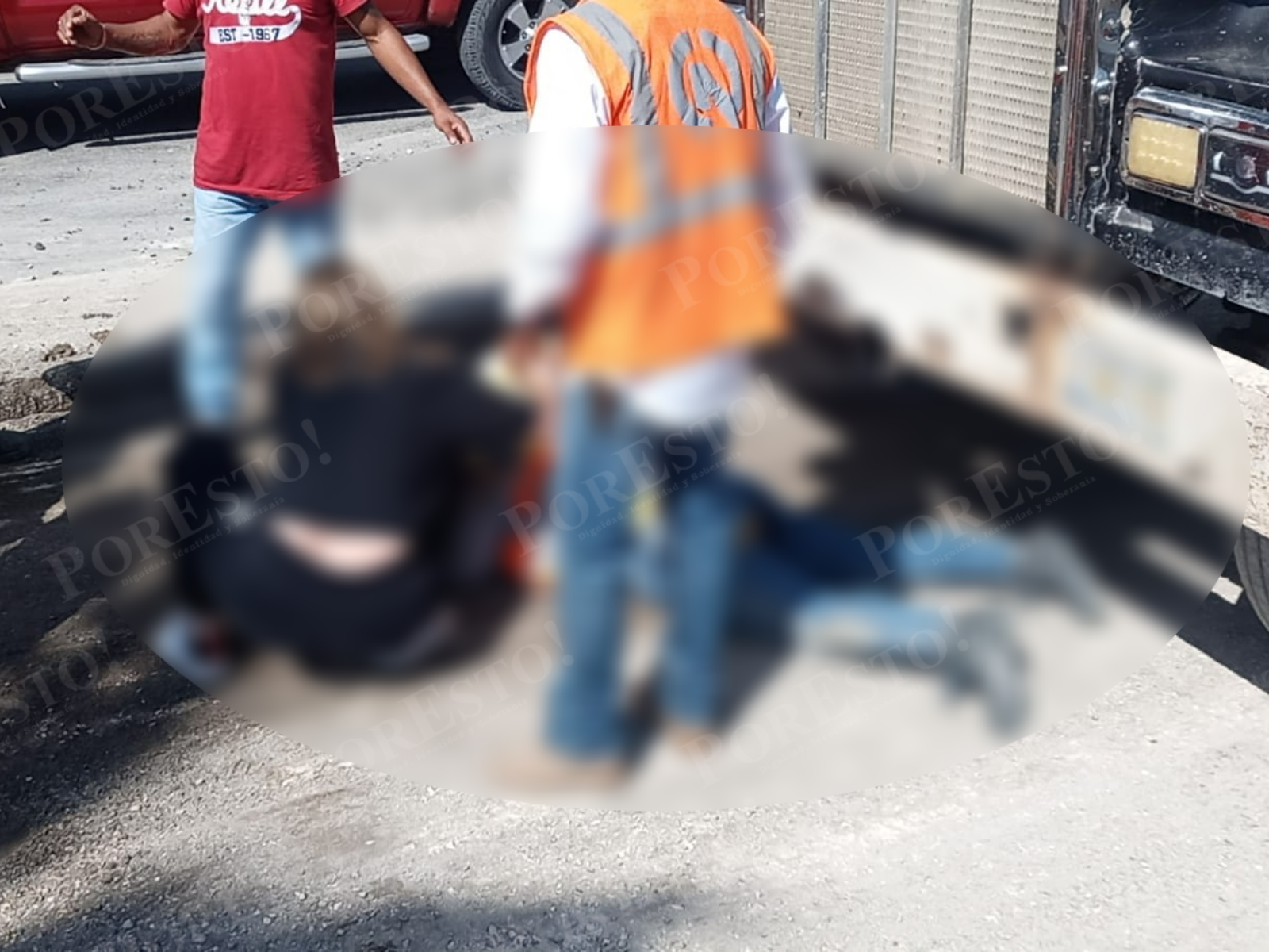 Volquete atropella a una mujer en el Boulevard Colosio en Cancún: EN VIVO
