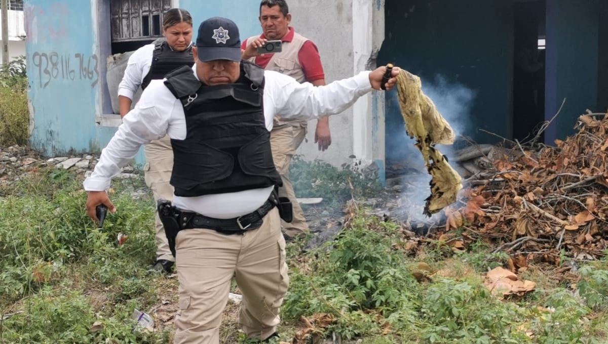 Salvan a indigente de morir en incendio en Ciudad del Carmen