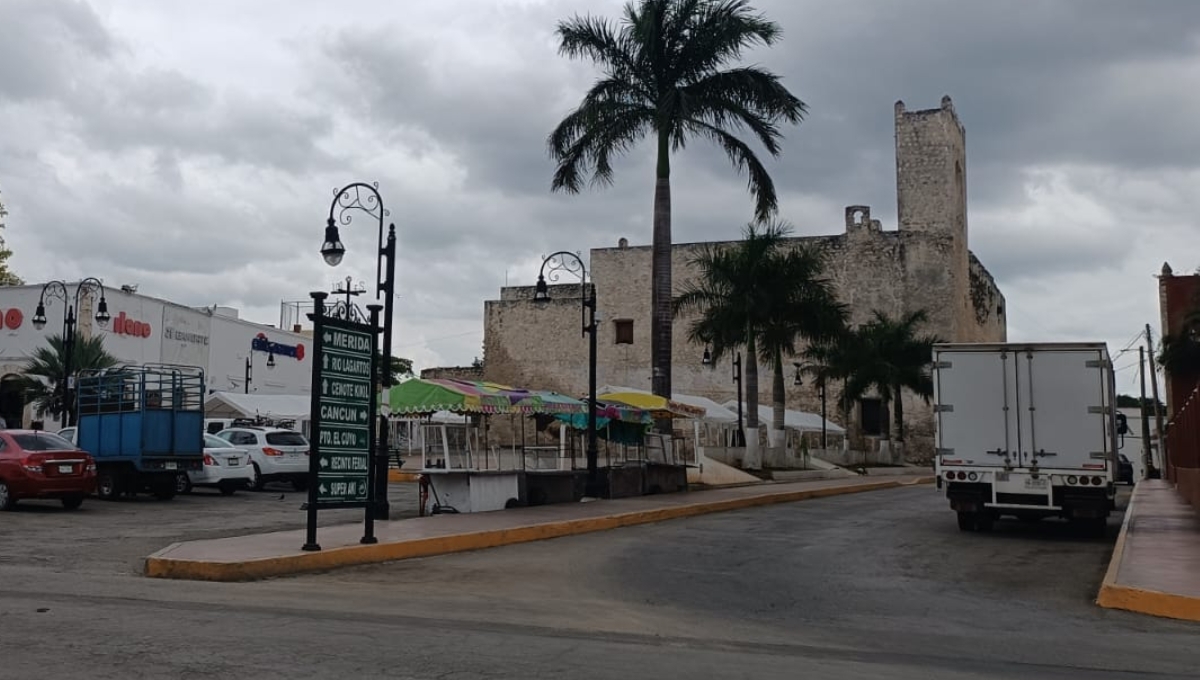 Como en la época medieval, en Tizimín construyen guillotina para exhibir a ladrones: FOTO