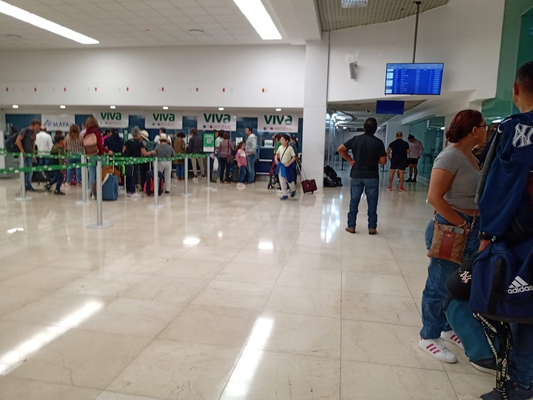 Aeropuerto de Mérida opera sin cancelaciones ni retrasos este jueves