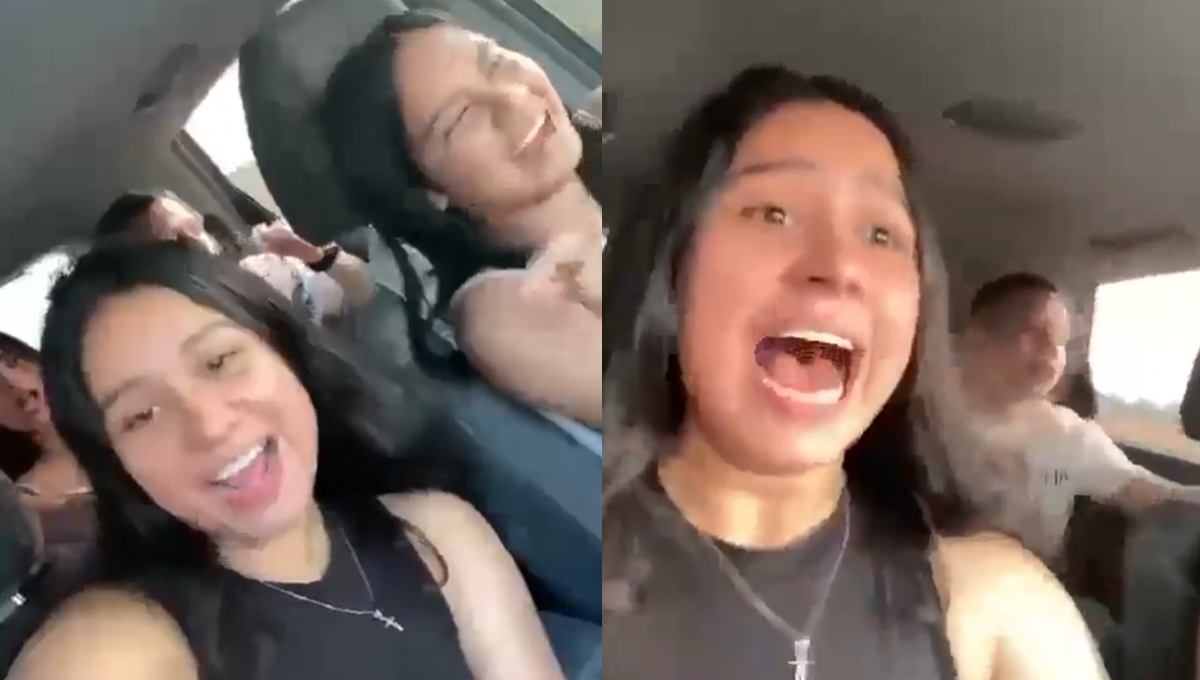 Las jóvenes grababan un video cuando viajaban en Córdoba, Colombia