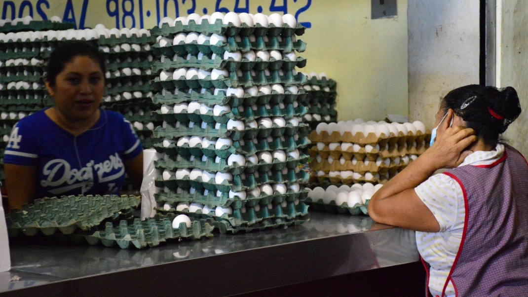 Precio del huevo en Campeche podría alcanzar los 100 pesos la reja en Semana Santa