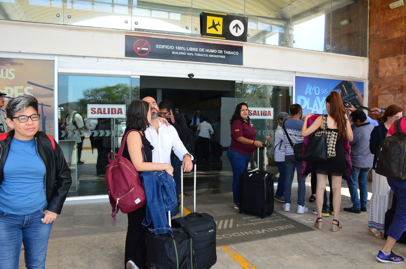 Llegan 98 pasajeros a Campeche desde la CDMX en el marco del fin de semana