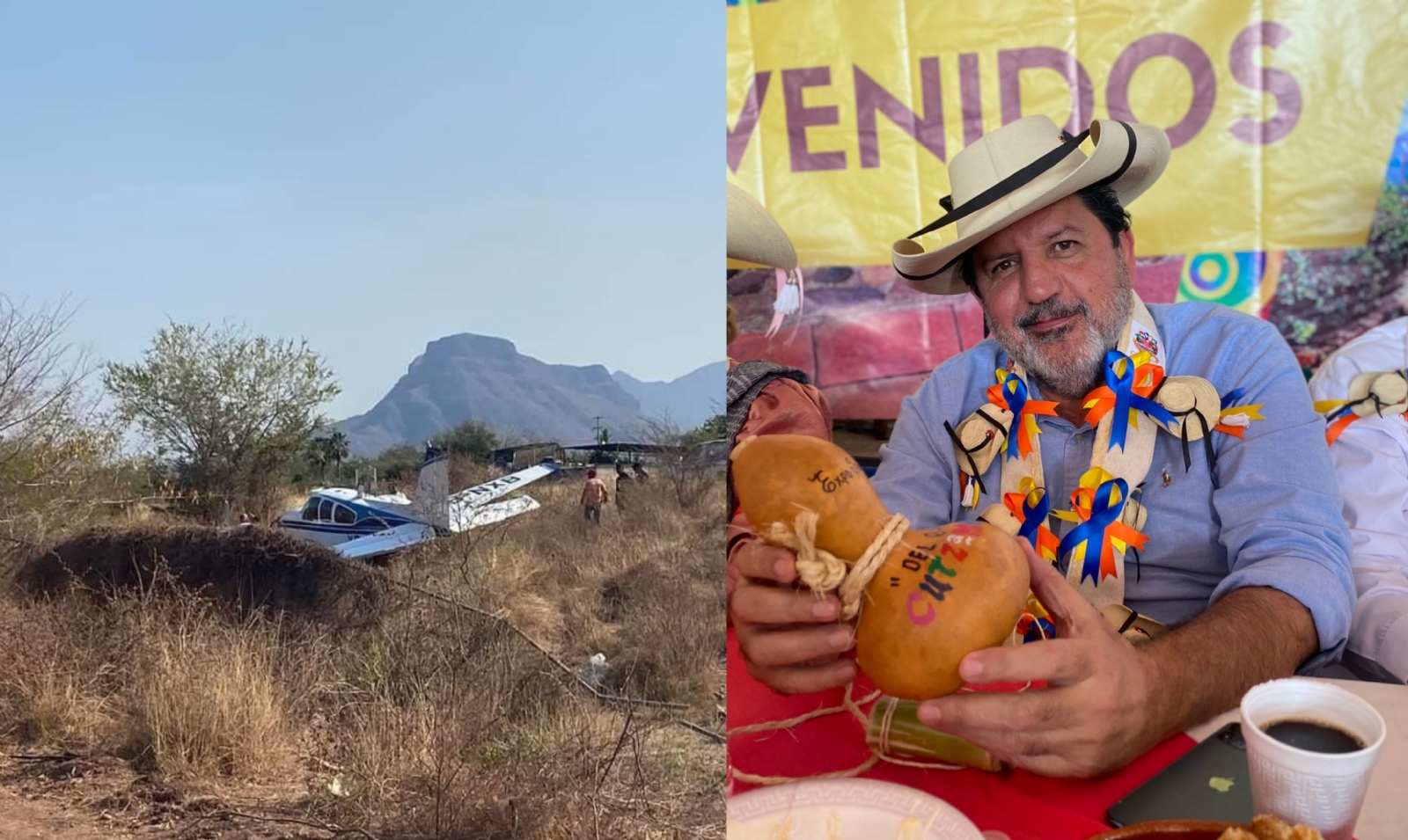 Se desploma avioneta donde viajaba el dirigente del PRI en Guerrero