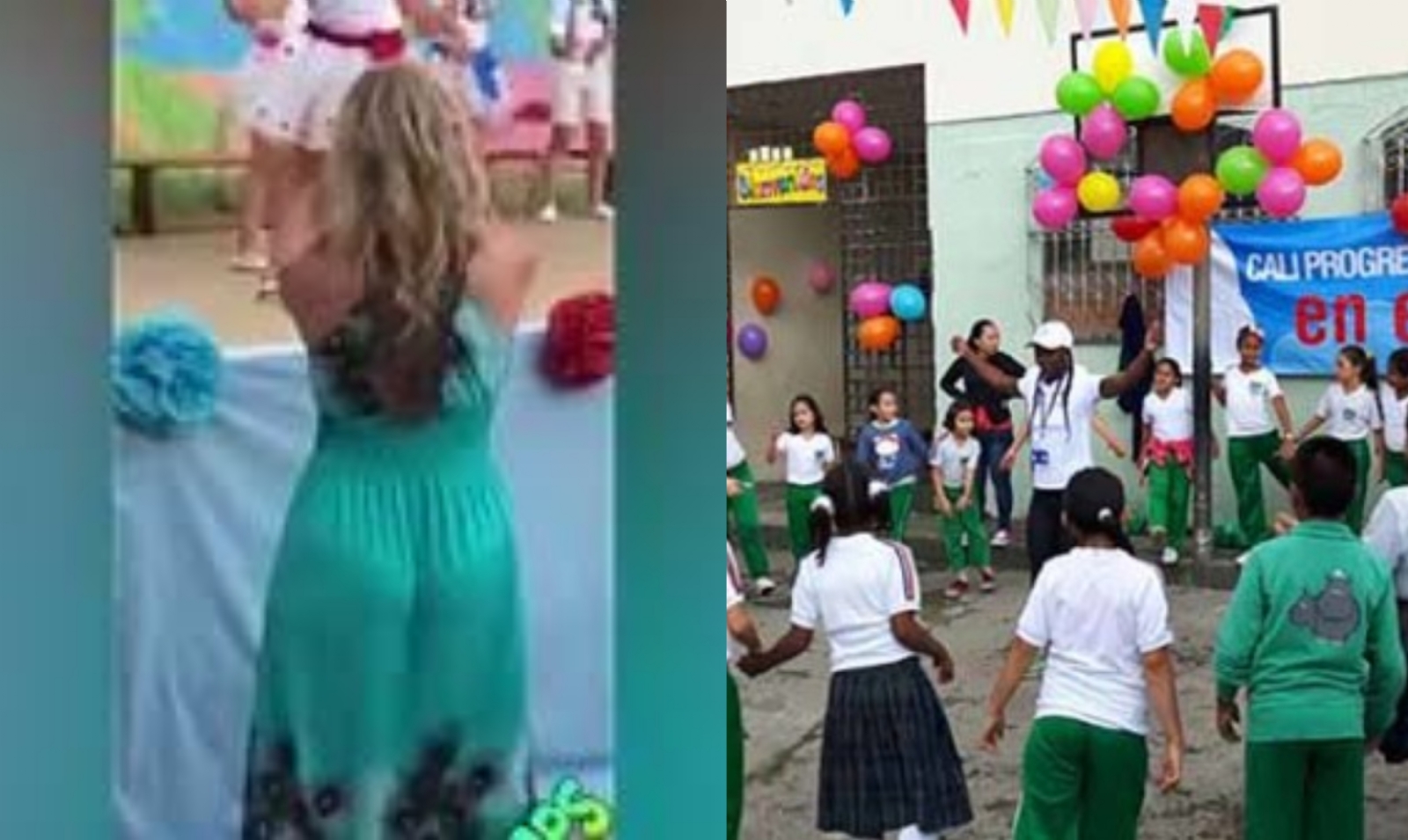 Ella es la maestra que se hizo viral por su baile durante un festival escolar