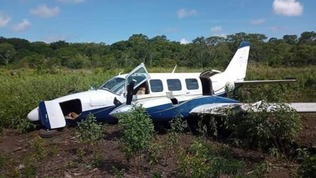 Varias han sido las avionetas que se han encontrado en territorio campechano, sobre todo en el Sur