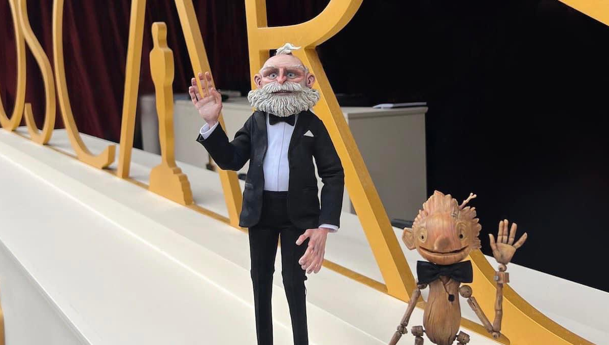 Guillermo del Toro y Alfonso Cuarón llegaron a la entrega de los Premios Oscar