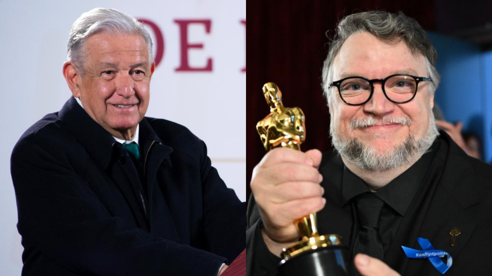 Es un orgullo para México: AMLO felicita a Guillermo del Toro por ganar el Premio Oscar