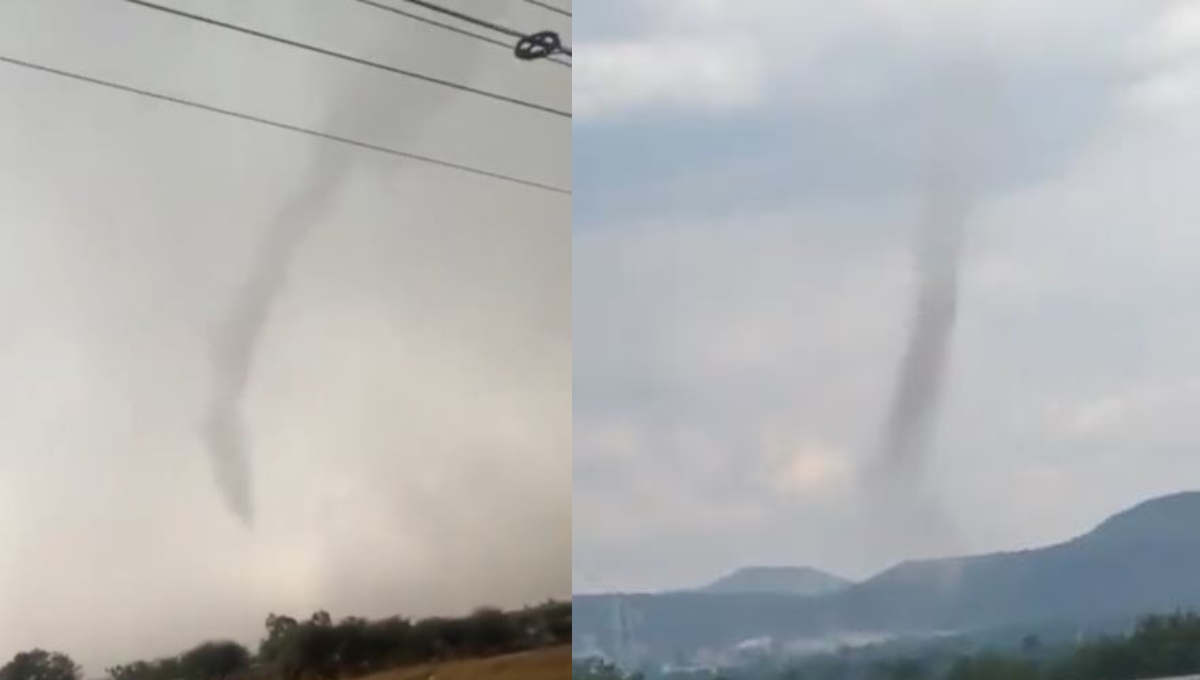 Dos tornados se forman en menos de 24 horas en Hidalgo: VIDEO
