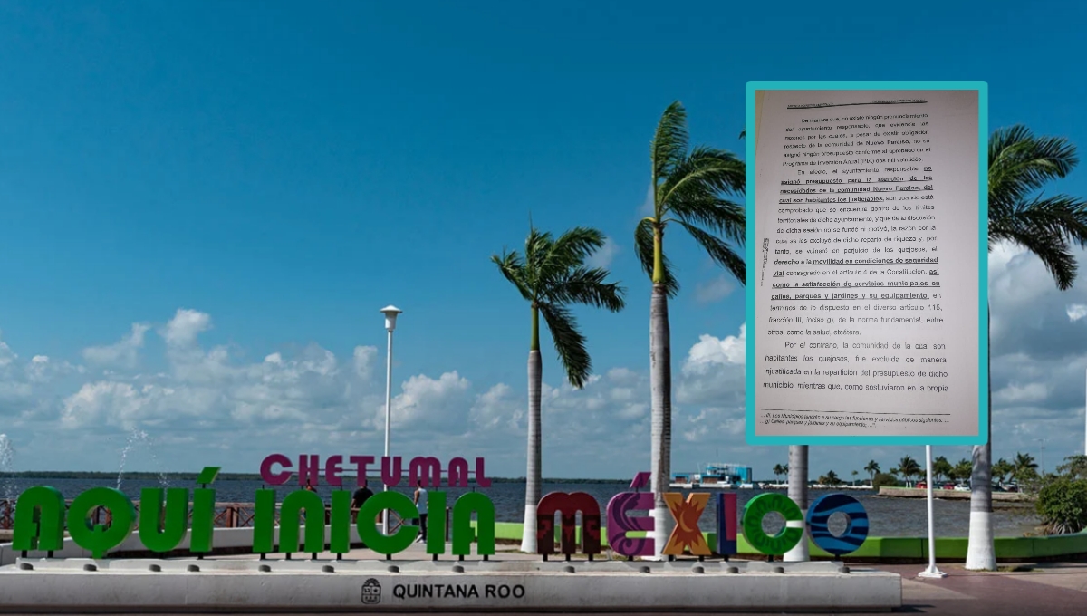 Pleito limítrofe entre Campeche y Quintana Roo: Comunidad de Chetumal logra amparo para obras