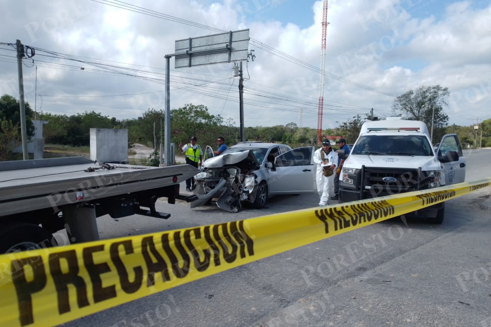 Choque en Cancún deja un muerto y dos lesionados