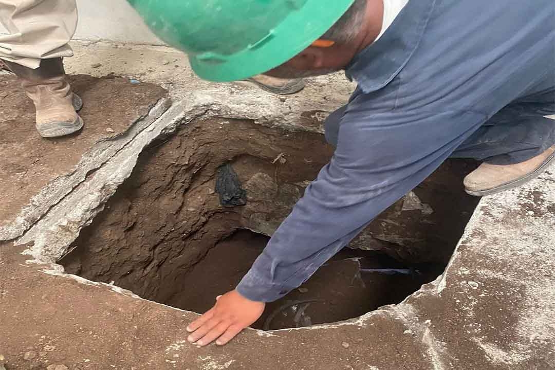 Autoridades aseguran túnel de huachicol en Tlaxcoapan, Hidalgo