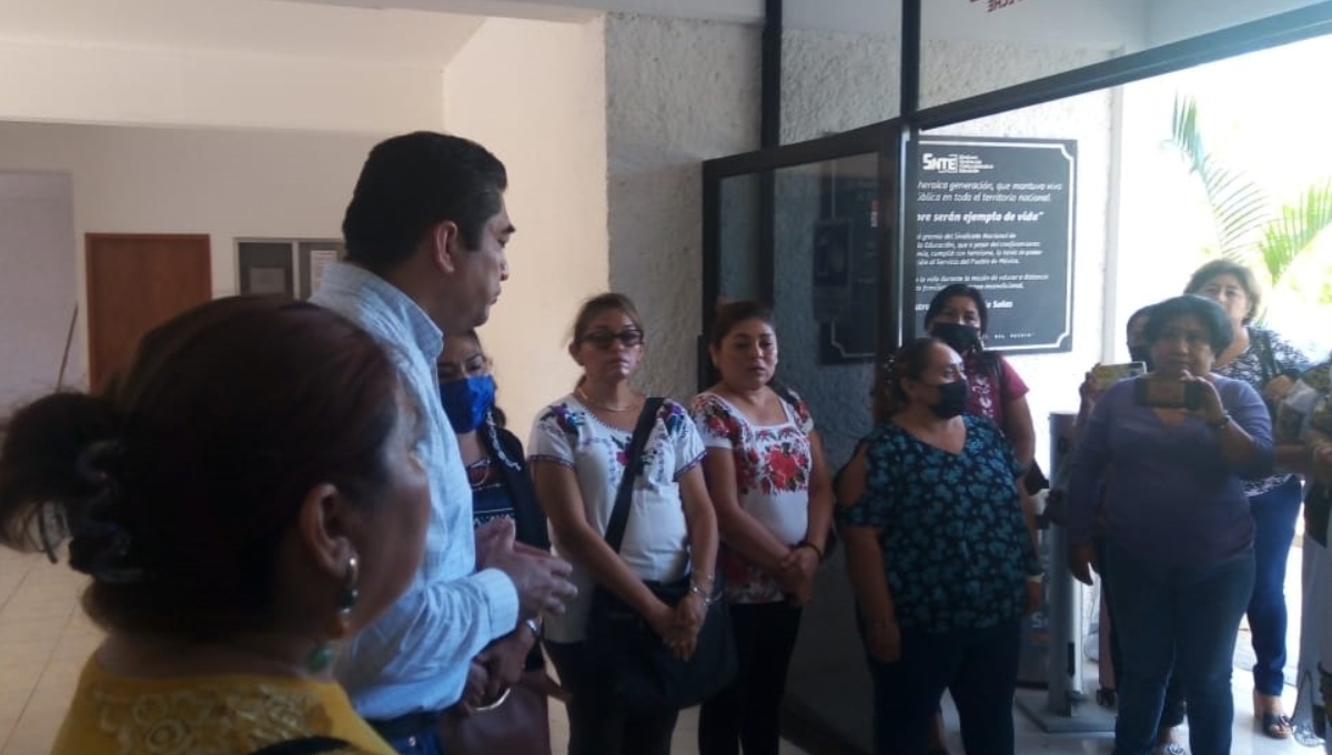 Maestras indígenas de Campeche exigen cambios de base cercanos a sus hogares