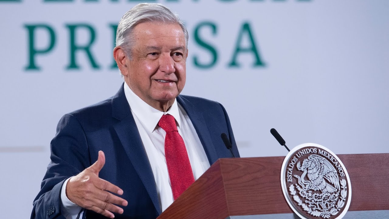 El presidente Andrés Manuel López Obrador ofrece su conferencia de prensa matutina