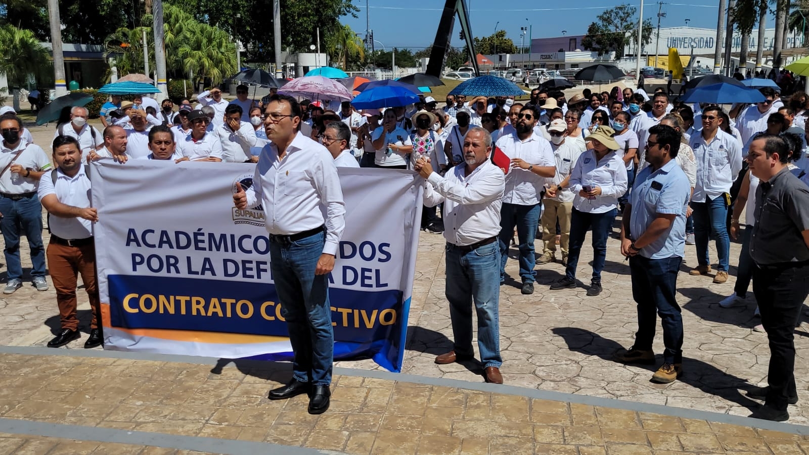 Sindicalizados de la Universidad Autónoma de Campeche amenazan con huelga