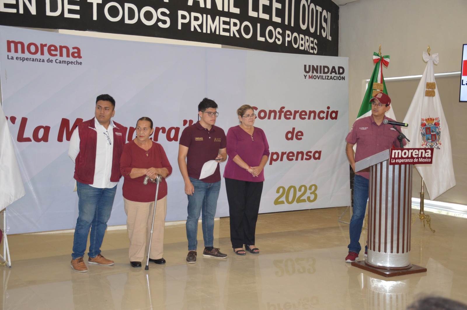 Morena Campeche planea registrar a 200 mil militantes durante 2023