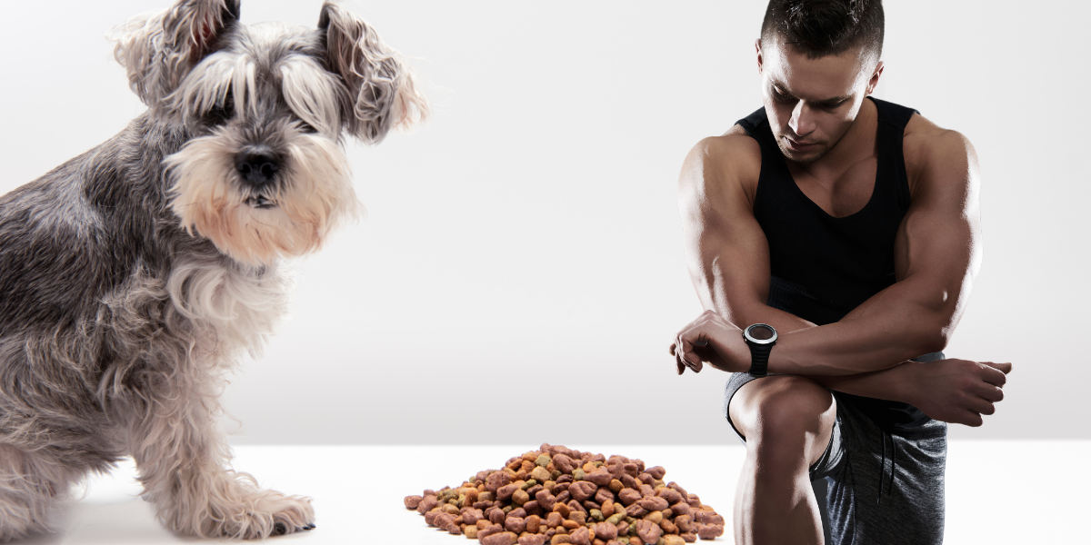 Se vuelve viral por comer croquetas de perro para aumentar su masa muscular: VIDEO