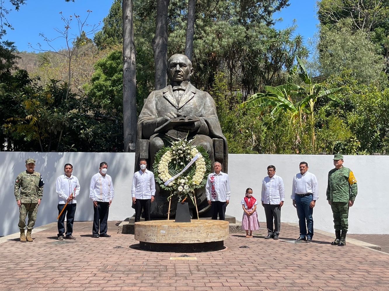 AMLO conmemora el 217 aniversario del Natalicio de Benito Juárez en Oaxaca: EN VIVO