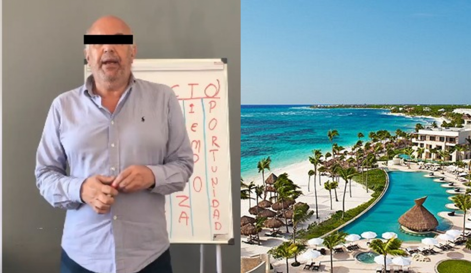 Así operaba Mustapha 'N', acusado de fraude en Cancún, la Riviera Maya y Chile