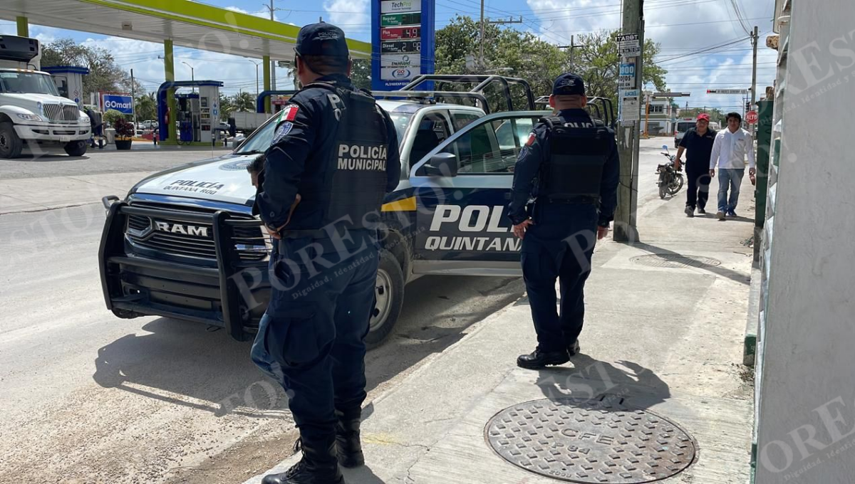 Aseguran presunta cocaína líquida en una paquetería en la Región 97, en Cancún