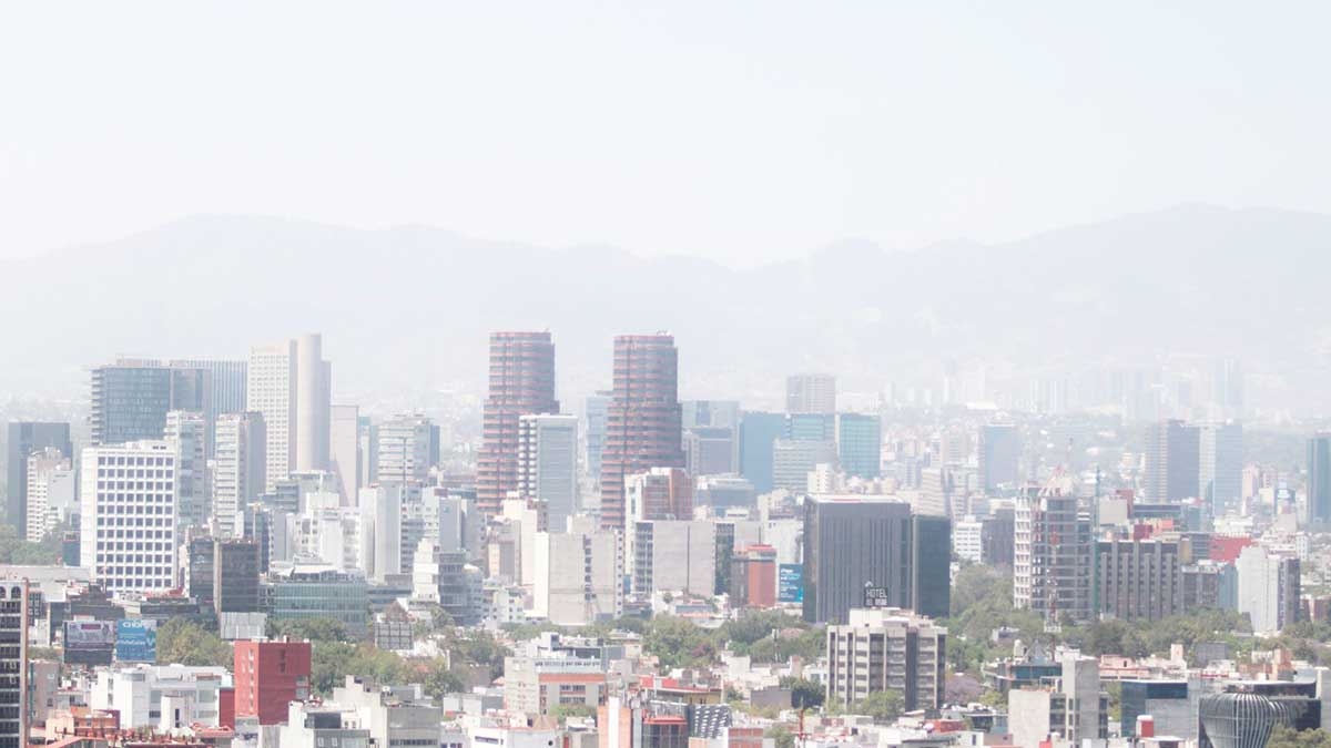 Así se encuentra la calidad del aire en la Ciudad de México