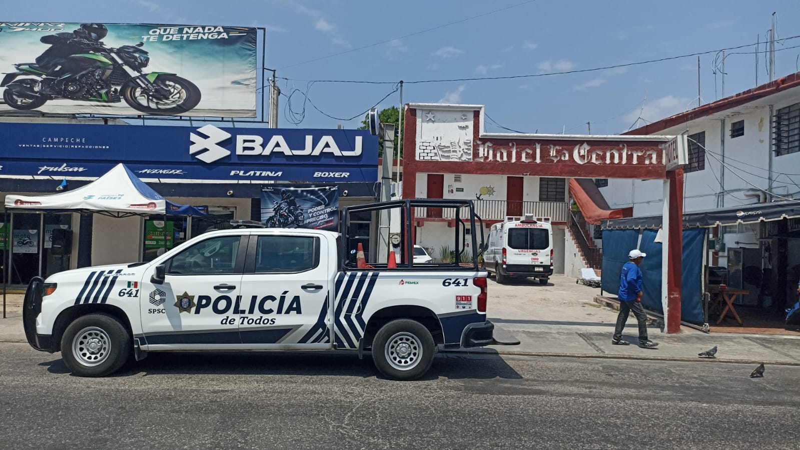 Hombre muere en el hospital luego de cortarse las venas en un motel de Campeche