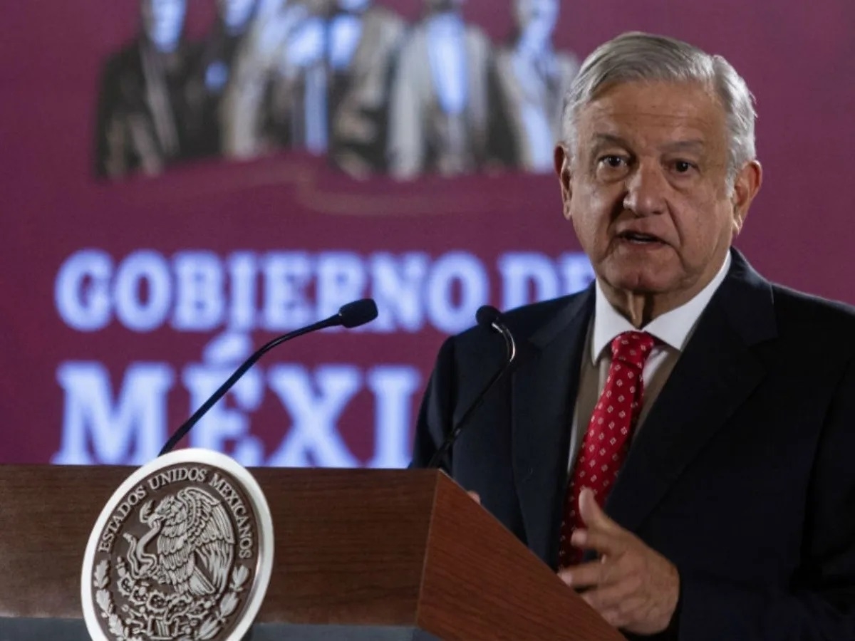 Presidente AMLO en conferencia de prensa