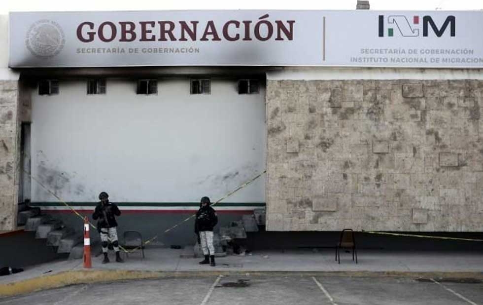EU ofrece ayuda para investigar incendio en INM de Chihuahua que dejó 40 muertos