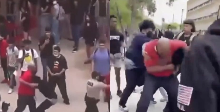 Padre golpea a cerca de 30 alumnos que acosaban a sus hijos en Estados Unidos