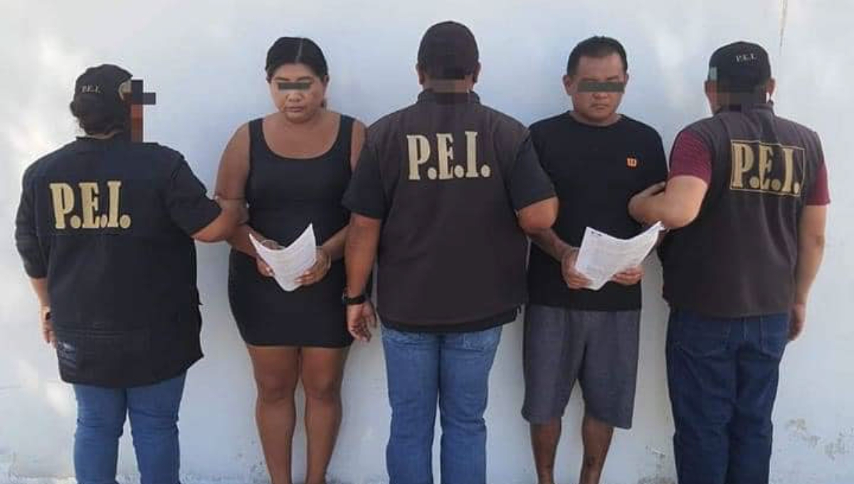 La pareja fue detenida por violación y encubrimiento en Mérida