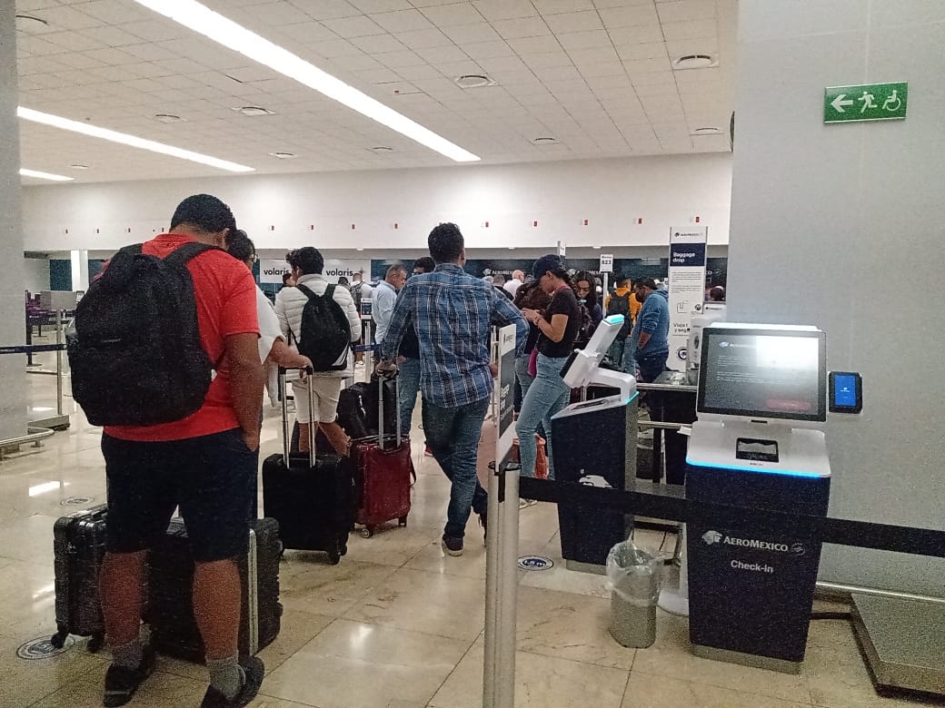 Caos en el aeropuerto de Mérida: Aeroméxico vuelve a cancelar vuelos a la CDMX este jueves
