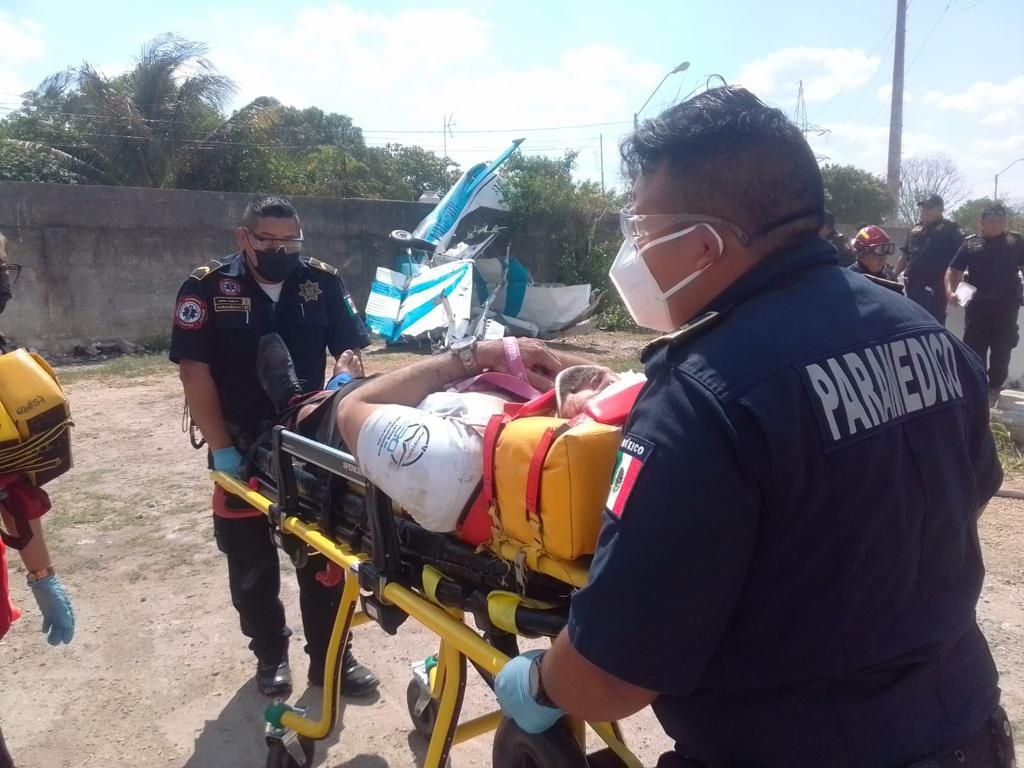 Se desploma avioneta en Mérida: Identifican a uno de los pasajeros accidentados