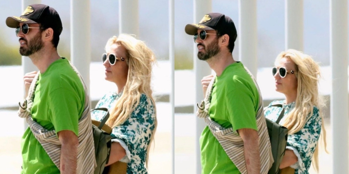 Britney Spears junto a Hudson