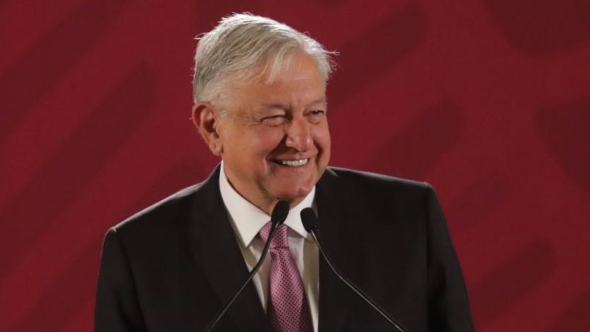 Presidente López Obrador en conferencia matutina