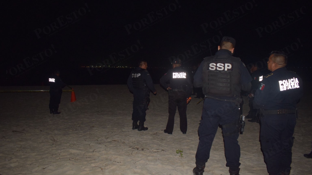 Recala cadáver a la playa de Progreso; podría tratarse de un pescador desaparecido en Dzilam