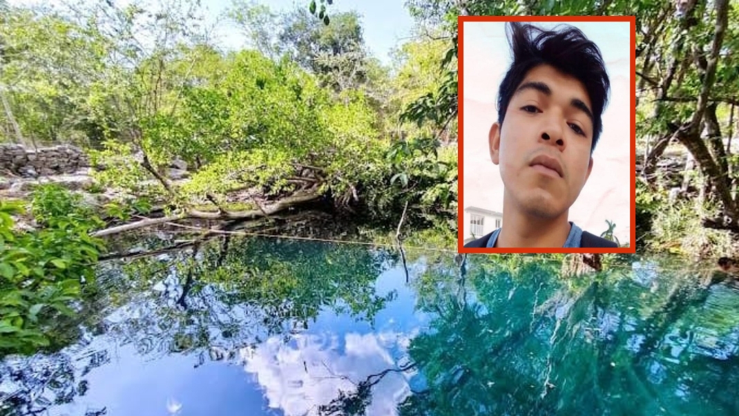 FGE Yucatán activa alerta por joven desaparecido; fue visto en un cenote la última vez
