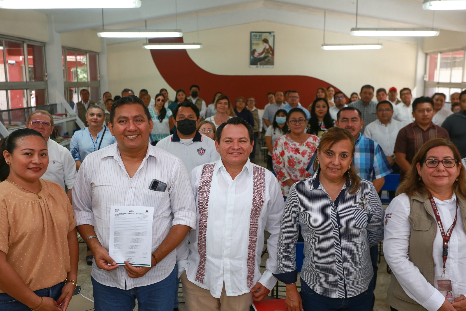 Anuncia Joaquín Díaz Mena fechas para el cobro de la pensión Bienestar en Sinanché