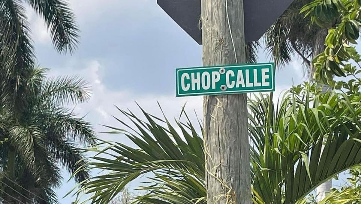 Una calle de Mérida fue nombrada 'chop calle' al ser cerrada