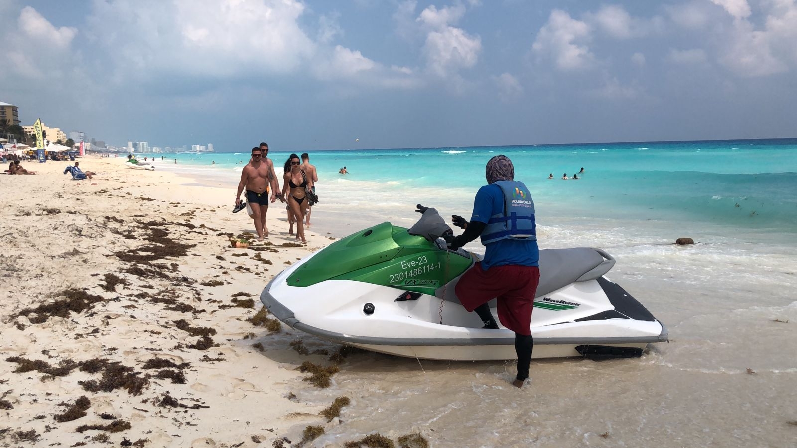 Así lucen las playas de Cancún en vísperas del spring break 2023: EN VIVO