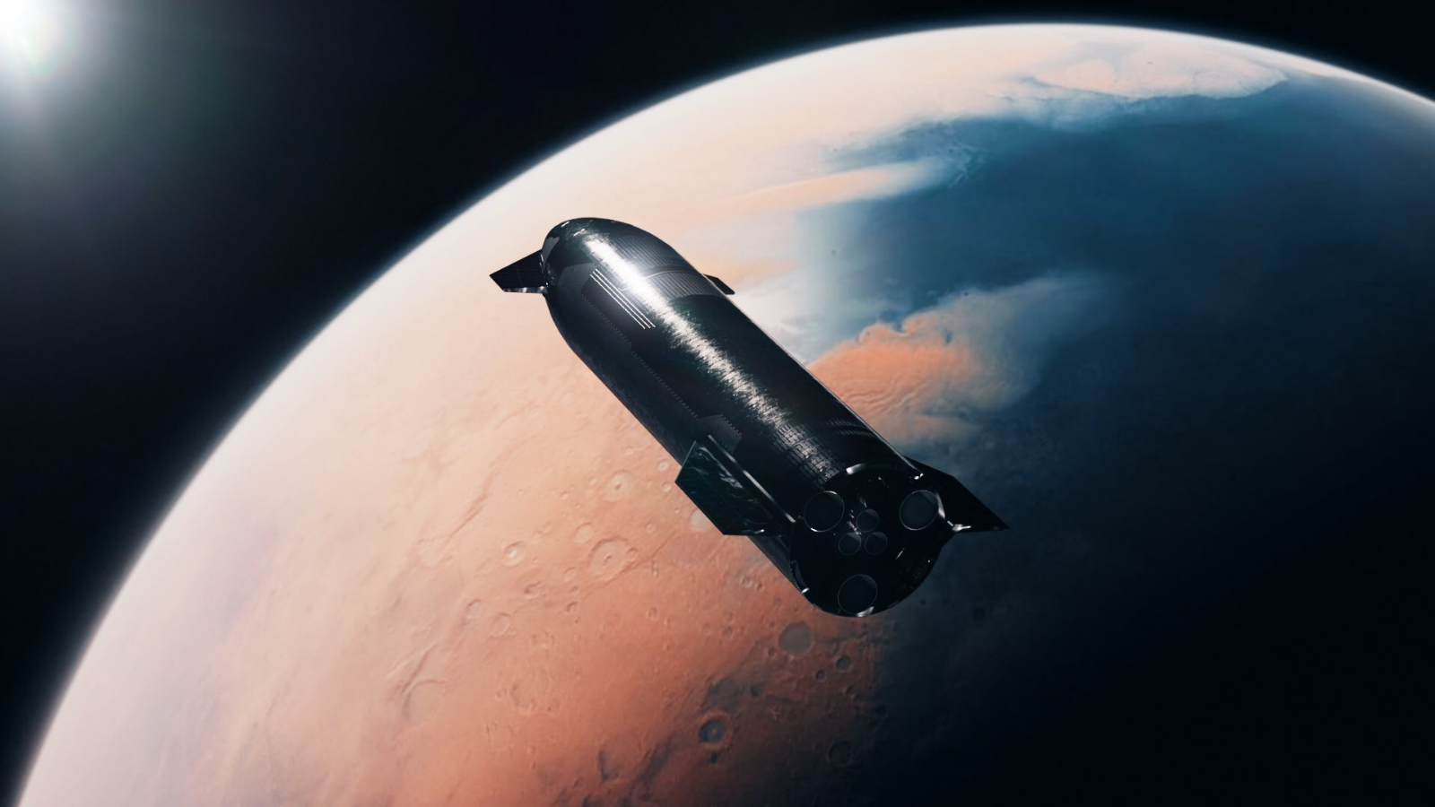 Elon Musk espera lanzar su nave espacial totalmente reutilizable el próximo mes