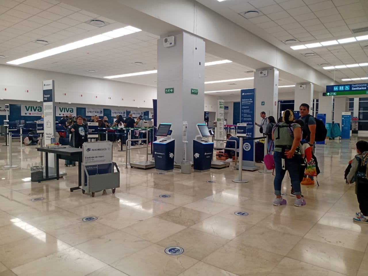 Aeropuerto de Mérida: Las aerolíneas anuncian 64 vuelos programados para este 8M