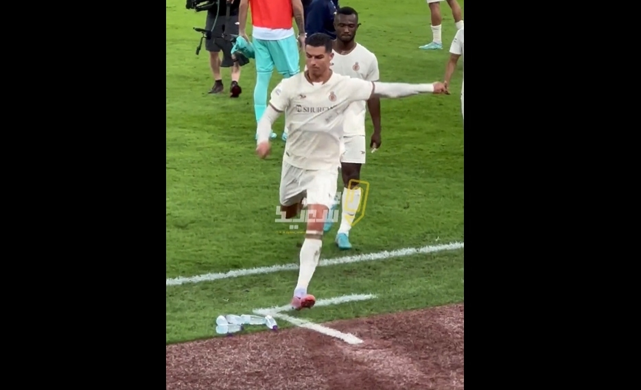 La fuerte reacción de Cristiano Ronaldo cuando fans corean a Messi: VIDEO
