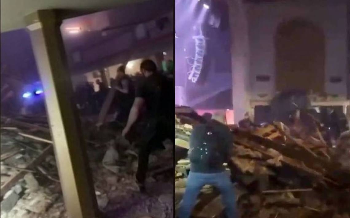 Colapsa techo de un teatro en EU durante concierto de heavy metal