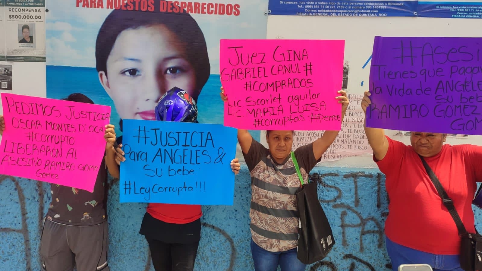 La familia pide justicia a la FGE Quintana Roo para evaluar el caso