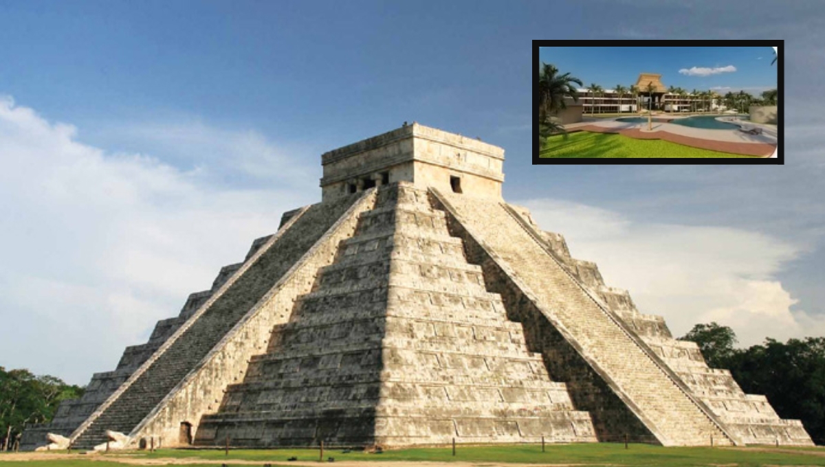 Así será el hotel del Tren Maya que estará en Chichén Itzá