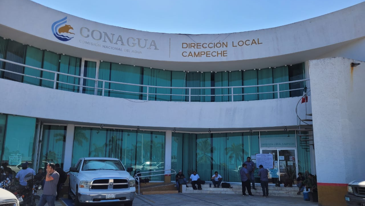 Trabajadores de Conagua en Campeche se unen al paro nacional; exigen pagos pendientes