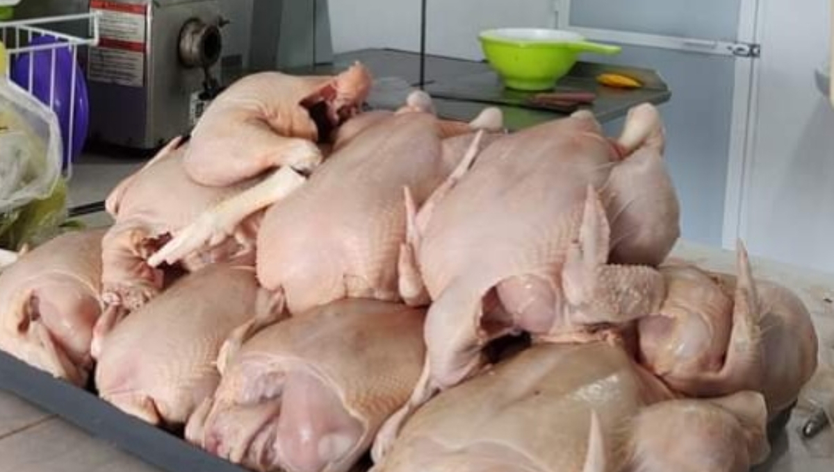 Incrementa el precio del Pollo en Sabancuy: el kilo se vende en 68 pesos