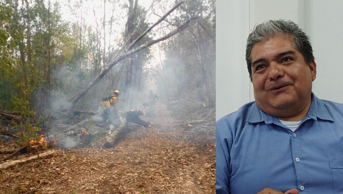 Temporada de quemas 2023: Campeche registra tres incendios forestales activos
